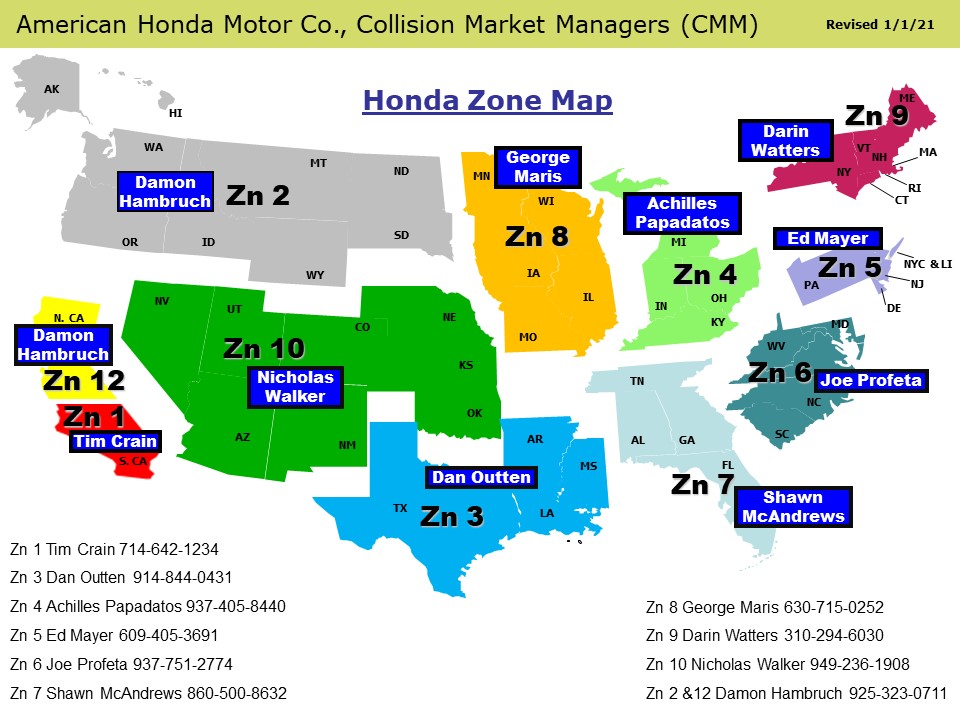 Contact American Honda